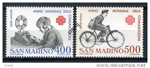 1983 - SAINT-MARIN - SAN MARINO - Sass. 1121/22 - MNH - New Mint - - Unused Stamps