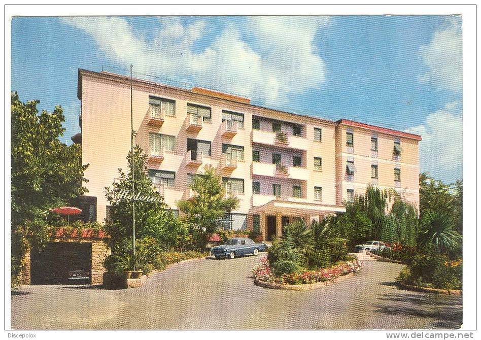 G48 Fiuggi (Frosinone) - Albergo Moderno - Auto Cars Voitures / Non Viaggiata - Altri & Non Classificati