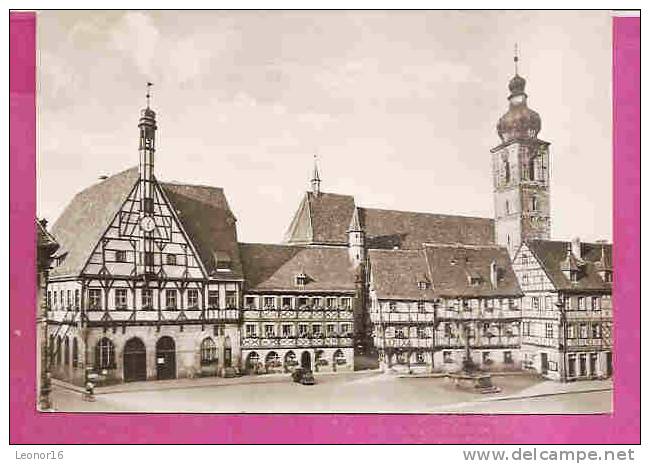 FORCHHEIM  -    * RATHAUSPLATZ *  -   Verlag : Foto BRINKE KG  Aus Forchheim   Nr / - Forchheim