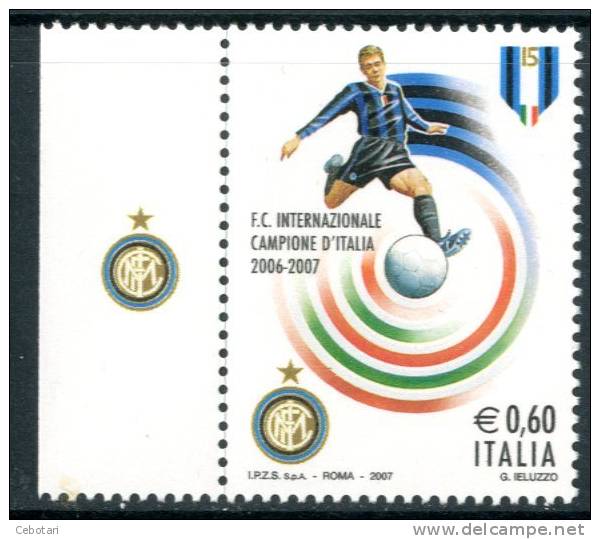 ITALIA / ITALY 2007** - Inter Campione D'Italia 2006-2007 - 1 Val. Come Da Scansione - Clubs Mythiques