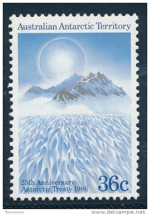 A.A.T. AUSTRALIAN ANTARCTIC TERRITORY 1986 SG 78 Set Of 1 [MNH] - Unused Stamps