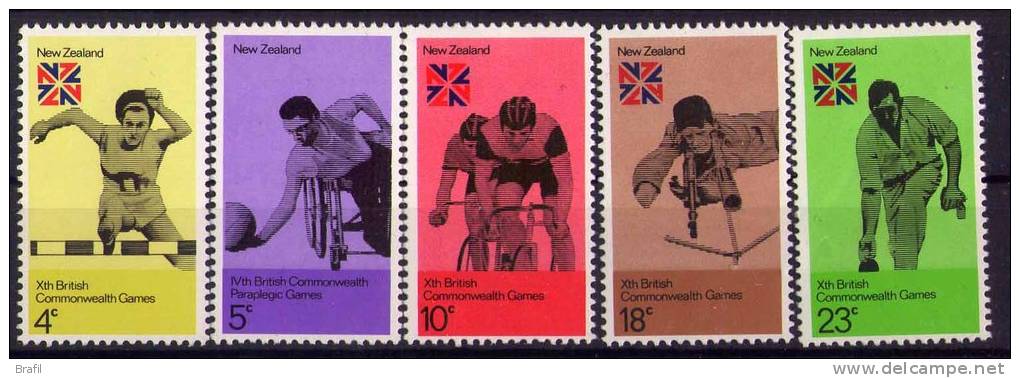 1974 Nuova Zelanda, Giochi Commonwealth , Serie Completa Nuova (**) - Nuevos