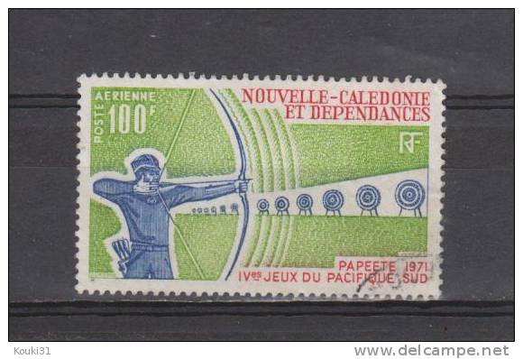 Nouvelle-Calédonie YT PA 123 Obl : Tir à L'arc - 1971 - Used Stamps