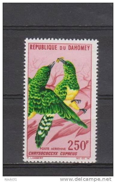 Dahomey YT PA 40 * : Coucou Foliotocol - Cuckoos & Turacos