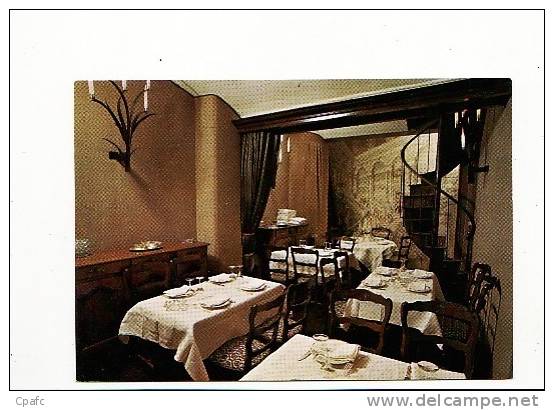 Carte 1960 Restaurant Du Marché 59 Rue De Dantzig Paris 15 (intérieur) - District 15