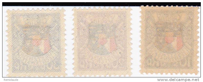 LIECHTENSTEIN - YVERT N°75/77 * - COTE = 27.5 EUROS - Ungebraucht