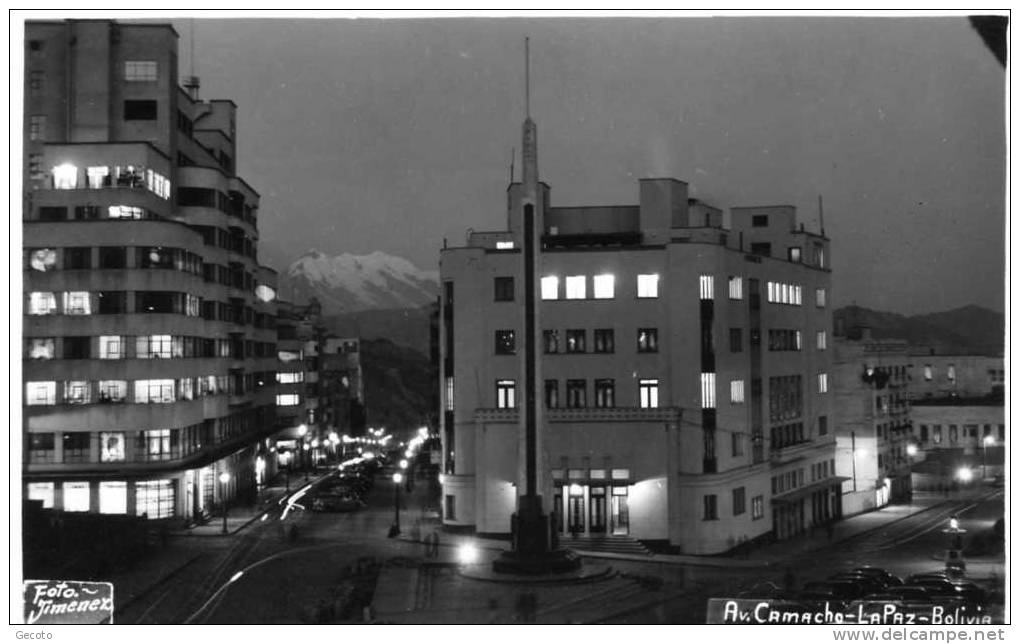 LA PAZ - Av.  Camacho - Bolivië