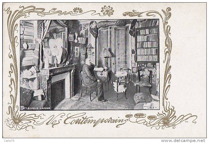 Célébrités - Littérature - Ecrivains - Art Nouveau  - Léopold Lacour - Schriftsteller