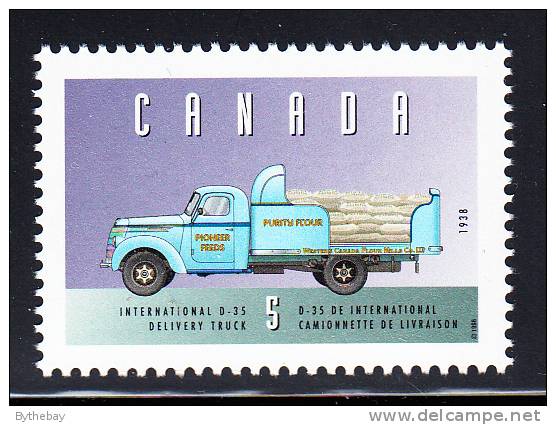 Canada MNH Scott #1605i 5c International D-35 Delivery Truck - Historic Land Vehicles Collection - Nuovi