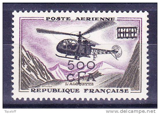 REUNION   PA  N°57  Neuf Sans Charniere - Airmail