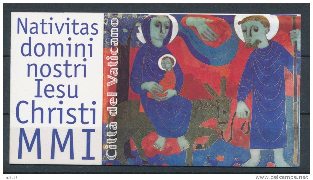 Vatican 2001 Michel  # 1390-1392 Booklet MNH - Neufs