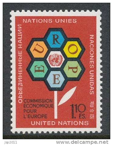 UN Geneva 1972 Michel # 27 MNH - Unused Stamps