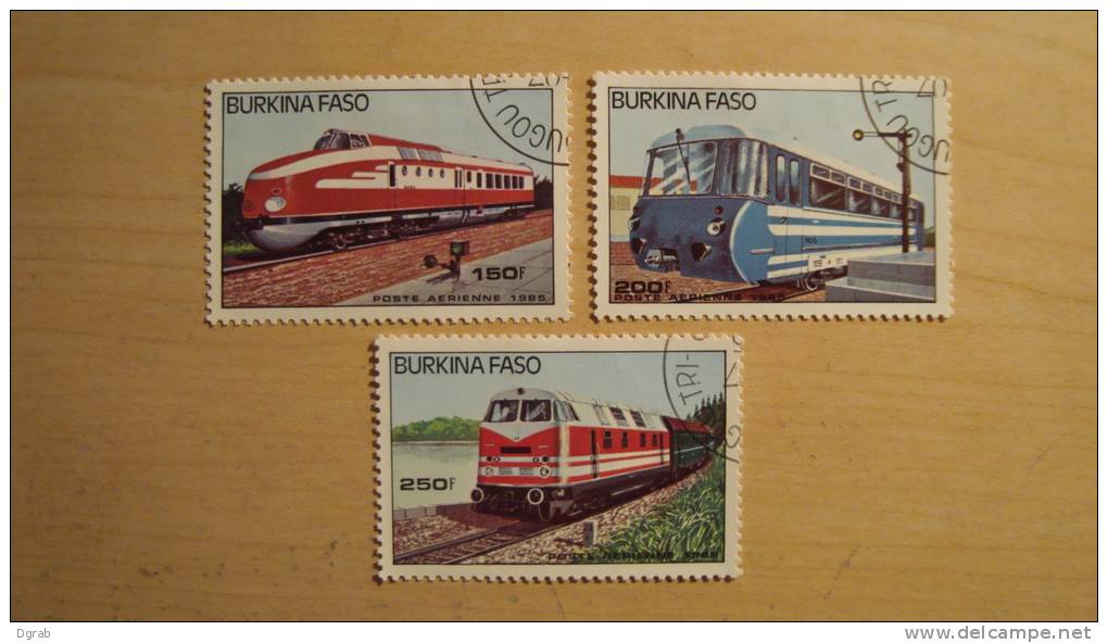 Burkina Faso  1985  Mix Lot  CTO - Burkina Faso (1984-...)