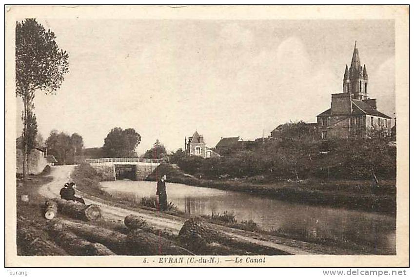 Cotes D´Armor : Otc12b 46 : Evran  -  Canal - Evran