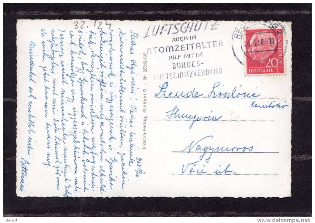 32124    Germania,    Regensburg  A. D.,  Stadttheater,  VG  1958 - Regensburg