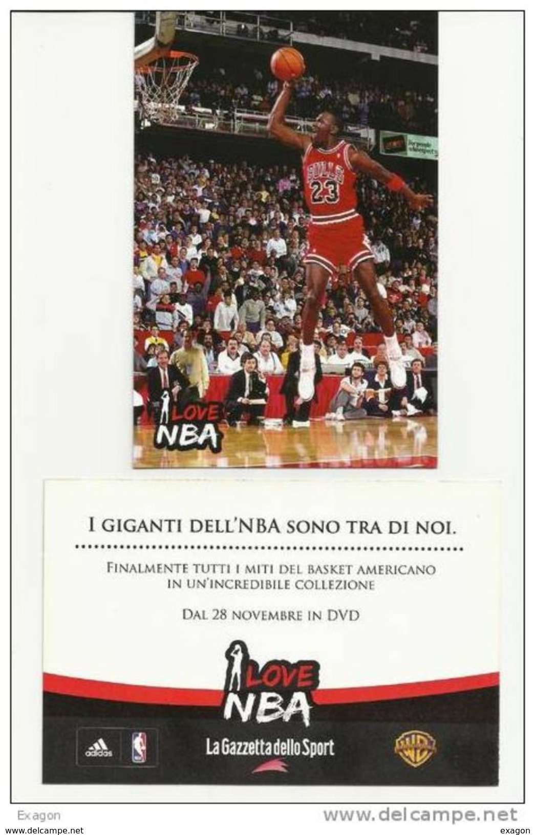 Lotto Di N. 2 Cartoline Identiche  > I  GIGANTI  DELL' N B A - Basket Americano - Anno 2011 - Basket-ball