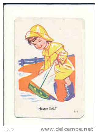 Humour Marine  / Master Salt / Sailing / Maquette Modélisme Bateau Voilier / Vêtement Ciré De Marin Jaune  // IM 78/5 - Autres & Non Classés