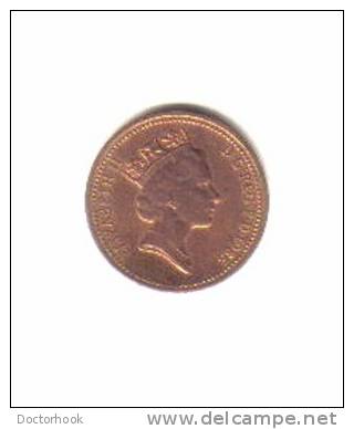 GREAT BRITAIN    1  PENNY  1986  (KM# 935) - 1 Penny & 1 New Penny