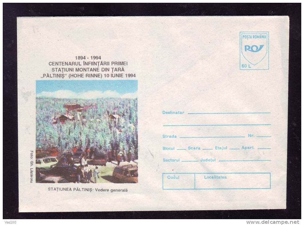 PALTINIS,HOHE RINNE,VERY RARE,ENTIER POSTAL, COVER STATIONERY,UNUSED, 1994,ROMANIA . - Ortsausgaben