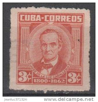 N° 696A O  SC 1961-1969  José De La Luz Caballero - Used Stamps