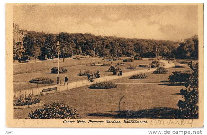 Bournemouth  Centre Walk  Pleasure Gardens - Bournemouth (bis 1972)