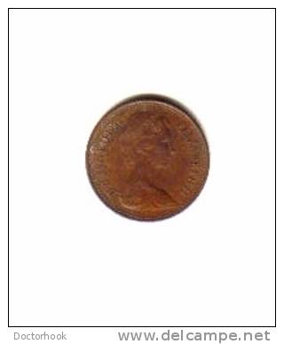 GREAT BRITAIN    1/2  NEW PENNY  1973  (KM# 914) - 1/2 Penny & 1/2 New Penny