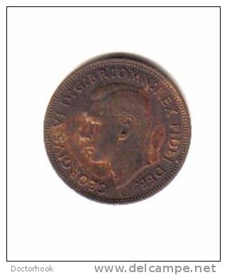 GREAT BRITAIN    1/2  PENNY  1949  (KM# 868) - C. 1/2 Penny