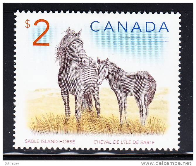 Canada MNH Scott #1692 $2 Sable Island Horse - Ongebruikt