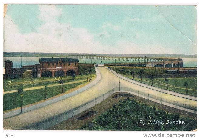 Tay Bridge From North Dundee - Angus