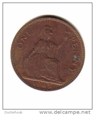 GREAT BRITAIN    1  PENNY  1963  (KM# 897) - D. 1 Penny