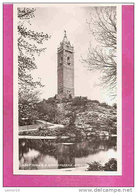 BRISTOL   -   * CABOT TOWER & ROCK GARDENS *   -   Publisher : HARVEY BARTON & SONS   Nr: / - Bristol