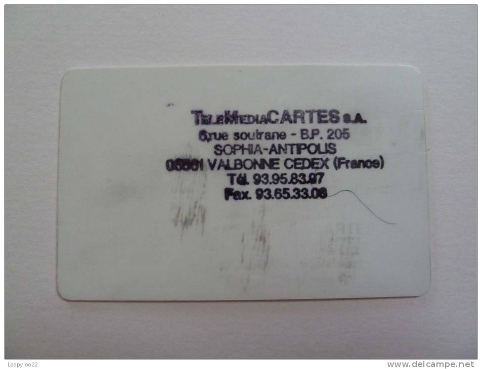 FRANCE - Smartcard Demo - Automobile Club De France - Very Rare - Internes