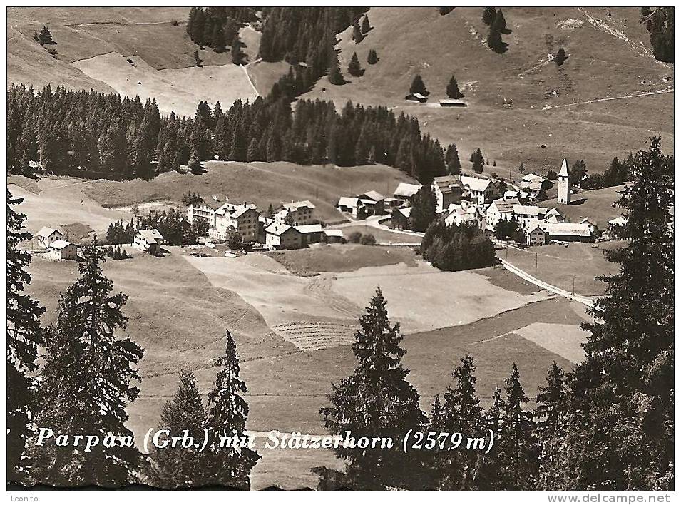 PARPAN Berg- Und Skihaus Stätz Stätzerhorn Valbella 1952 - Parpan