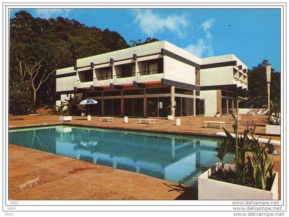 CPM    MAN   ( Cote D´ivoire)   HOTEL SIETHO  " LES  CASCADES " - Costa De Marfil