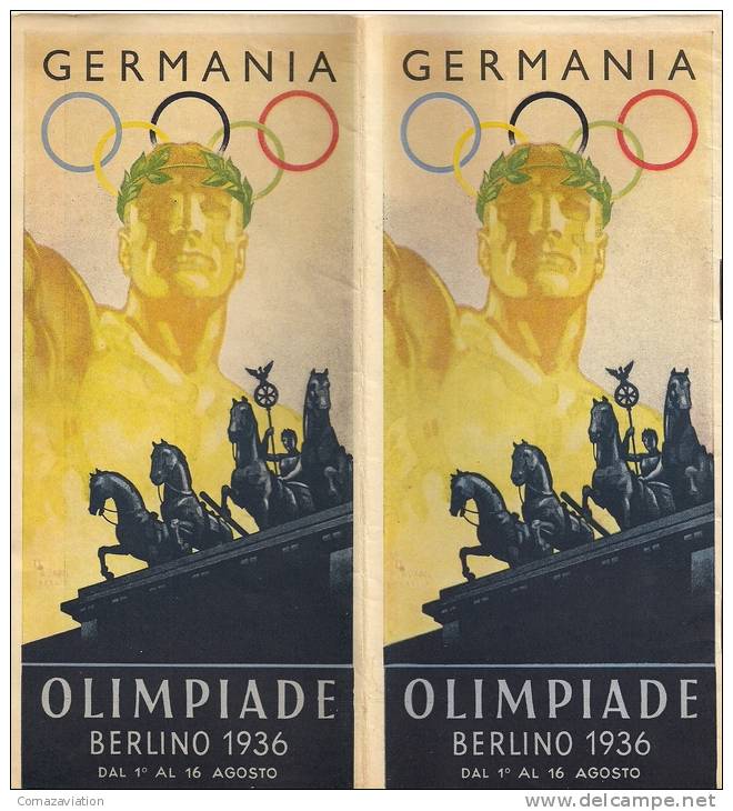 Olimpiade Berlino 1936 - Jeux Olympiques 1936 - Autres & Non Classés