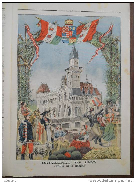 LE PETIT JOURNAL N° 486 - 11 MARS 1900 - LE PATRON LE MAT - EXPOSITION DE 1900 PAVILLON DE LA HONGRIE - BOEUF GRAS - Le Petit Journal