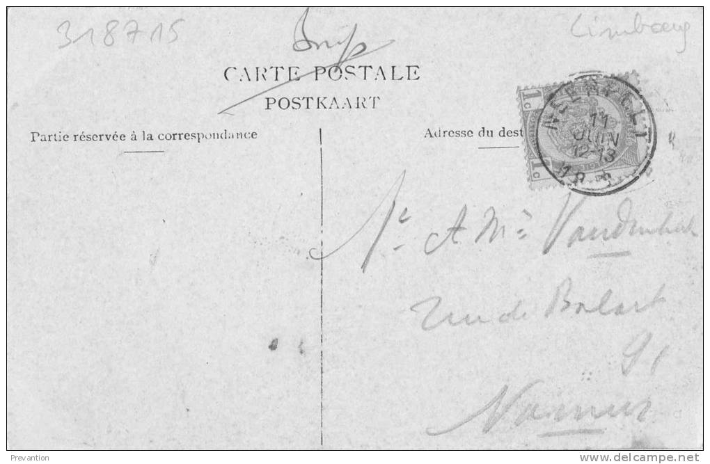 NEERPELT - Den Congo- Carte Circulée 1909 - Neerpelt