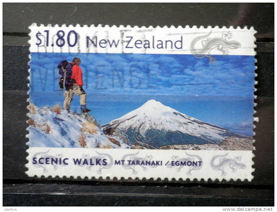 New Zealand - 1999 - Mi.nr.1792 - Used - Scenic Walks - Mt. Taranaki (Egmont) - Gebraucht