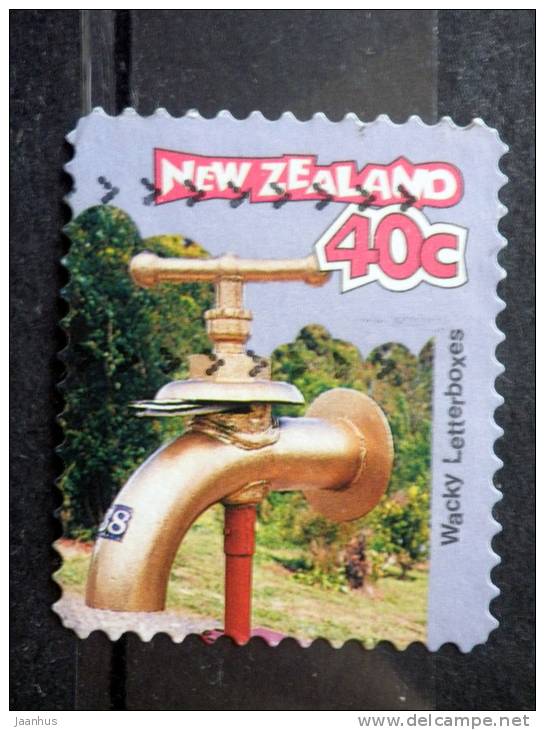 New Zealand - 1997 - Mi.nr.1598 - Used - The Most Unusual Mailboxes Of New Zealand - Self-adhesive - Gebraucht