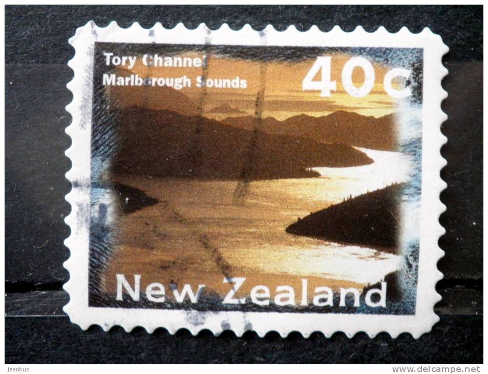 New Zealand - 1996 - Mi.nr.1517 I BA - Used - Landscapes - Tory Channel, Marlborough Sound - Definitives - Self-adhesive - Gebraucht