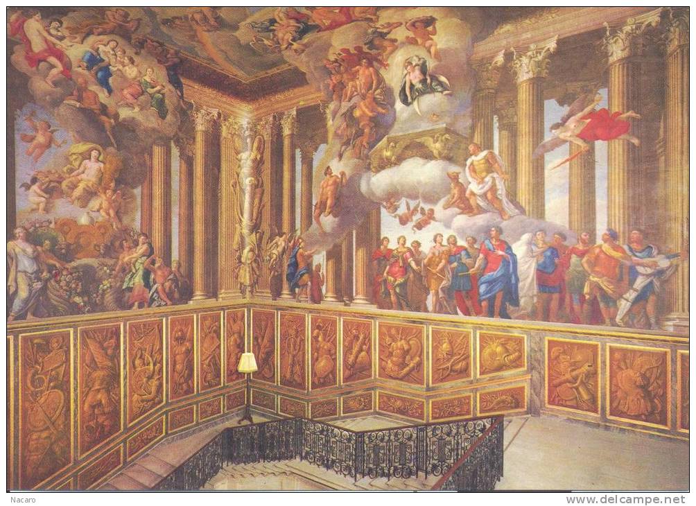 Royaume Uni - Angleterre - Middlesex - Hampton Court Palace - The King´s Staircase - Middlesex