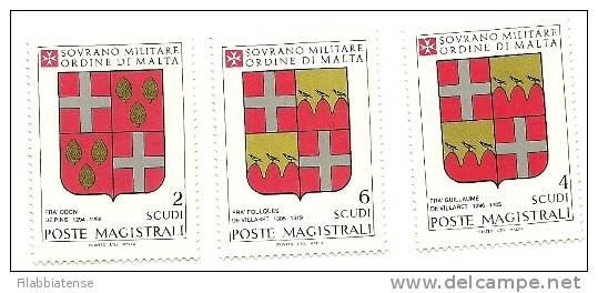 1983 - Sovrano Militare Ordine Di Malta 219/21 Stemmi ---- - Stamps