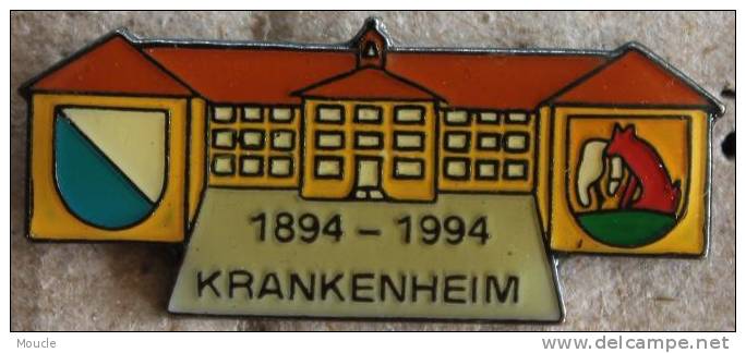 KRANKENHEIM - 1894 -1994 - CANTON DE ZUG - SUISSE - SCHWEIZ - HÔPITAL -     2 - Medical