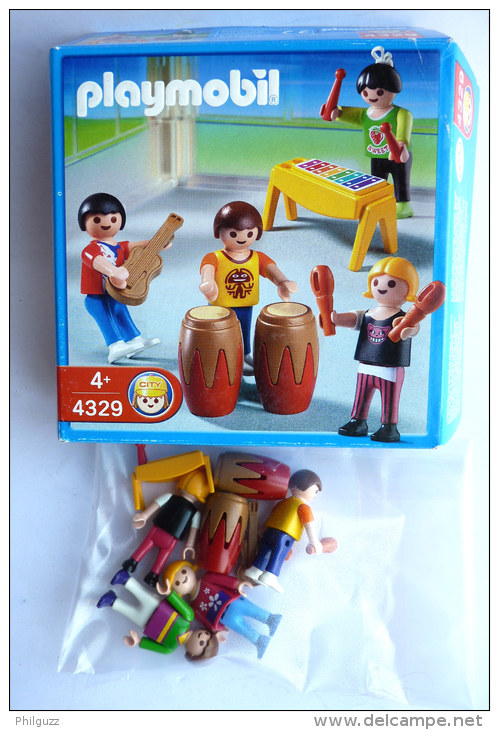 PLAYMOBIL BOITE 4329 Enfants Groupe Musical - Playmobil