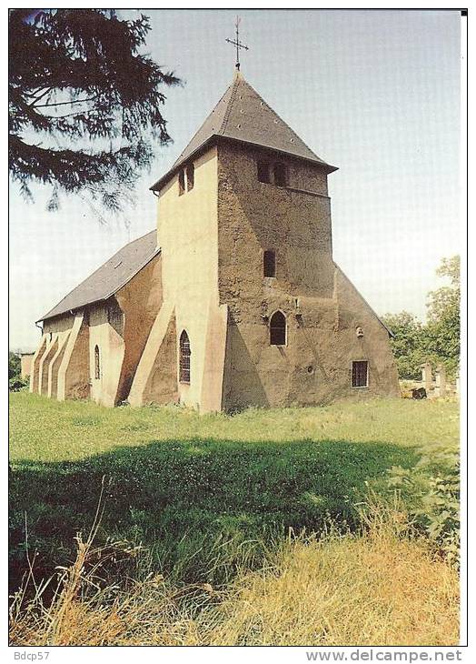 57 - Moselle - VOLMUNSTER  Par  BOULAY - Eglise - Format   10,5  X  14,8 - Volmunster