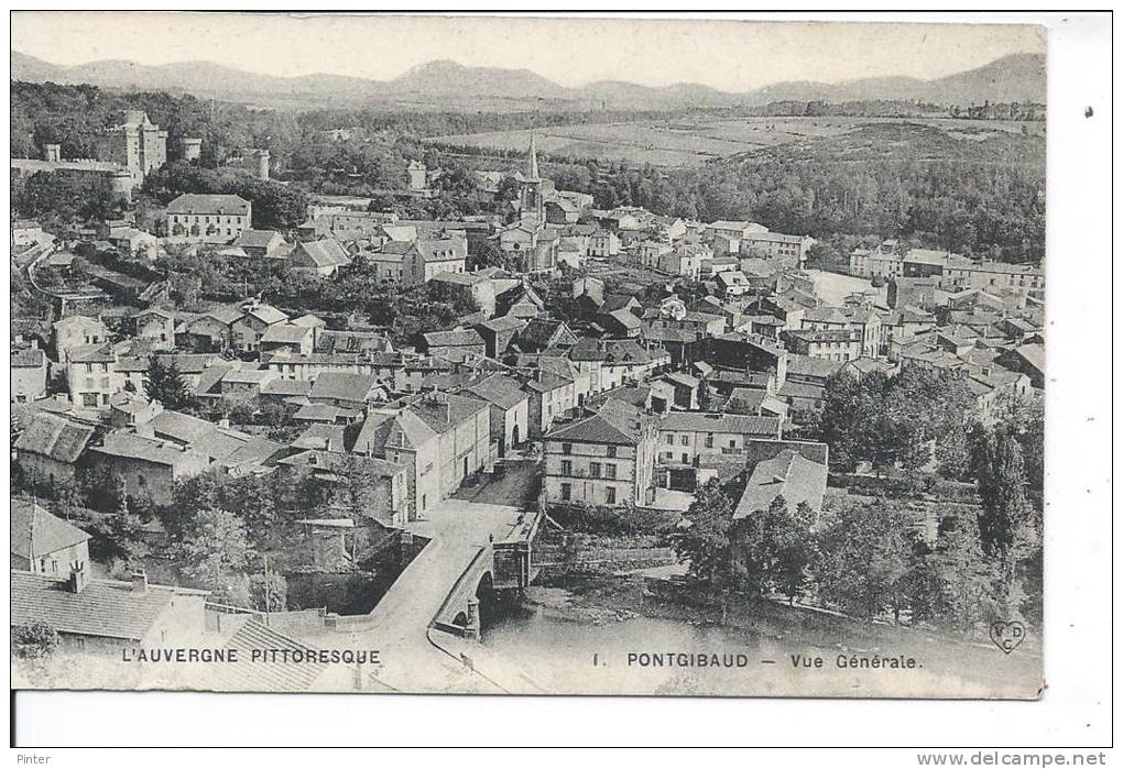 PONTGIBAUD - Vue Générale - Autres & Non Classés