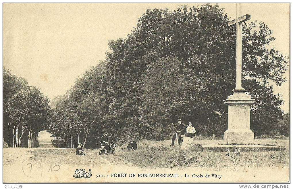 Foret De Fontainebleau La Croix De Vitry - Fontainebleau