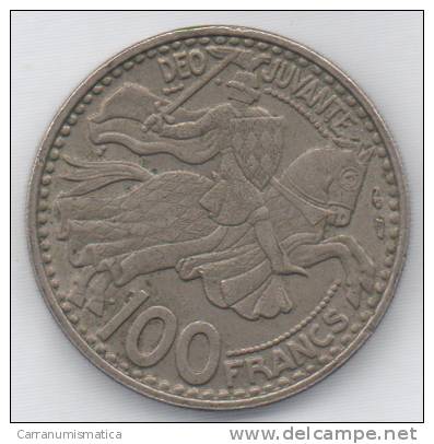 MONACO 100 FRANCS 1950 - 1949-1956 Old Francs