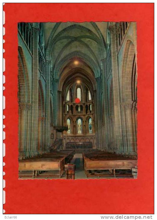 Carte Postale -Disque LA CATHEDRALE SAINT PIERRE INTERIEUR  GENEVE (SUISSE)( 45 Tours) - Audiomaster S A MARTEREY - Chants Gospels Et Religieux