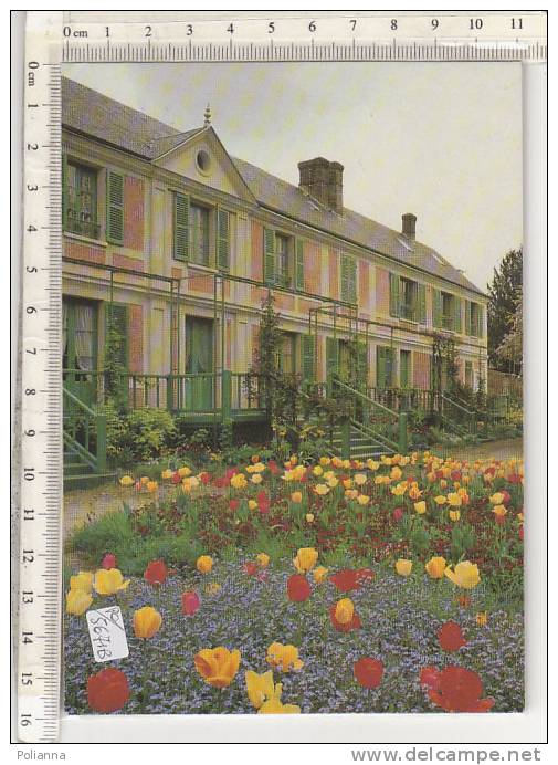 PO5671B# FRANCIA - GIVERNY - MUSEO DI CLAUDE MONET - TULIPANI  No VG - Altri & Non Classificati